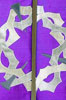 Christ's Crown silver white on purple stole
