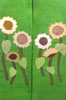Son Flowers spring green stole