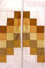 Spiritual Steps golds on white stole
